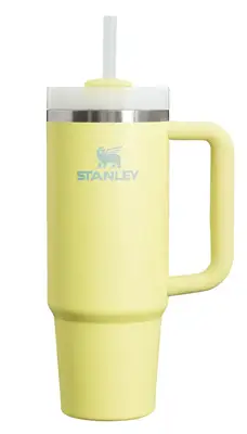 Термокружка Stanley Quencher H2.0 FlowState Pomelo с ручкой и трубочкой 887мл (8570) фото 1
