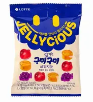 Жувальні цукерки Lotte Jellycious Gummy Fruit Jelly 70г