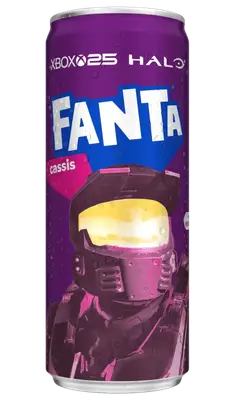 Газований напій Fanta Cassis Xbox 25 Halo 330мл (11488) фото 1