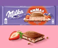 Шоколад Milka Mmmax Strawberry 300г