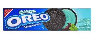 Печенье Oreo Mint Choco Sandwich Cookies 80г (10901) фото 1