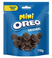Міні-печиво Oreo Mini Original з какао та ванільною начинкою 110г