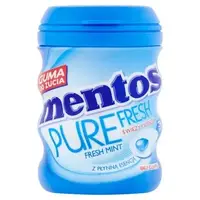 Жевательная резинка Mentos Pure Fresh Mint без сахара 60 g (30 штук)
