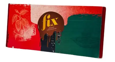 Дубайский Десертный Шоколад Fix Dessert Chocolatier Limited Edition Rahash Hour с фисташковой начинкой, кунжутом и халвой 200 г. (8706) фото 1