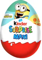 Шоколадное яйцо Kinder Surprise Maxi MINIONS 100г