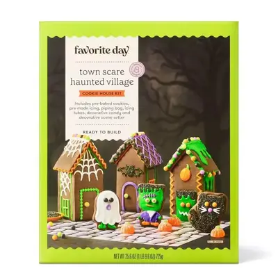 Набір для створення пряного будиночка Halloween Pre-Built Haunted House Favorite Day до Хелловіну 174 г. (7330) фото 1