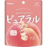 Жувальні цукерки Kabaya Pureral Gummy зі смаком білого персика 58г