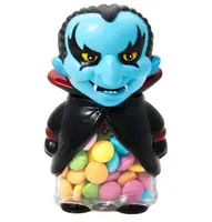 Копилка с конфетами драже Woogie Ghost Train Halloween 110 г