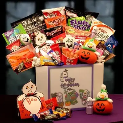 Набір солодощів Halloween Sweet Box асорті Середній бокс (2126) фото 1