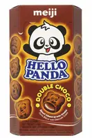 Шоколадное печенье Meiji Hello Panda Double Choco 42г