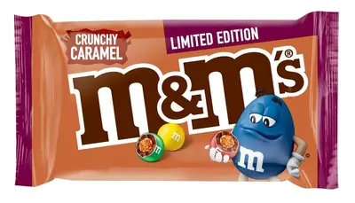 Драже M&amp;m's Crunchy Chocolate Caramel 36g (1356) фото 1