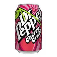 Газированный напиток Dr Pepper Cherry Crush Zero Sugar 330мл