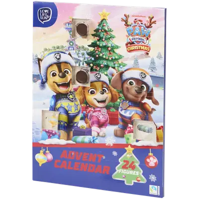 Адвент календарь Paw Patrol Christmas Milk Chocolate Advent Calendar 50г (9827) фото 1
