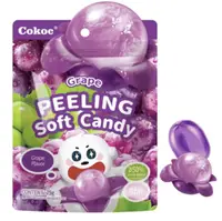 Желейні цукерки Cokoc Peeling Soft Candy Grape 75г