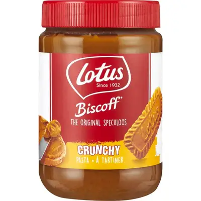 Бисквитный спред Lotus Biscoff Crunchy Creme 400g (3018) фото 1