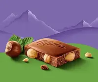 Шоколад Milka Milk Chocolate Bar with Whole Nuts 250г