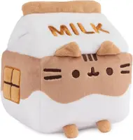 М'яка іграшка Pusheen Cat Коричневий Кіт Пакет Молока, 1шт