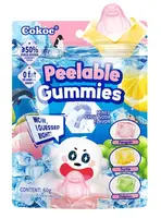 Желейні цукерки Cokoc Peelable Gummies Mixed Fruits Soda 60г