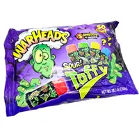 Цукерки кислі Halloween Warheads Sour Taffy Individually Wrapped Assorted Chewy Candies 50 шт