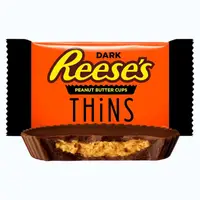 Шоколадная конфета Reese's Thins Dark Chocolate Peanut Butter Cups Candy 1шт