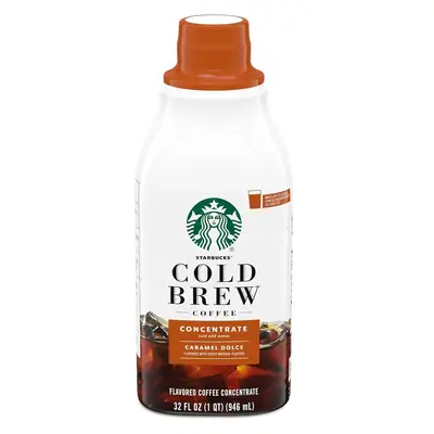 Концентрат холодної кави Starbucks Cold Brew Coffee Concentrate Caramel Dolce 946 мл (7952) фото 1
