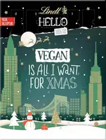 Адвент-календар Lindt Hello Vegan Chocolate Advent Calendar з веганським шоколадом 228 г.