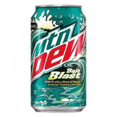 Газированный напиток Mountain Dew Baja Blast 355 мл (6823) фото 1