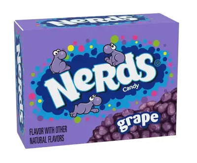 Драже Nerds Mini Boxes Grape 12г (10167) фото 1