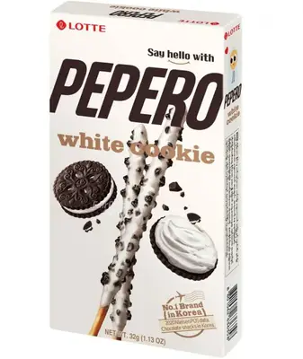 Соломка Lotte Pepero White Cookie 32г (7968) фото 1