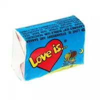 Жвачка Love is Клубника-Банан - 1 шт