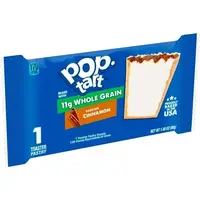 Тост Kellogg's Pop-Tarts Frosted Pop Tart Whole Grain Cinnamon с глазурью и корицей 48г