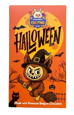 Шоколад Лабубу ChocobOo Exciting Taste Halloween Chocolate 40г (9408) фото 1
