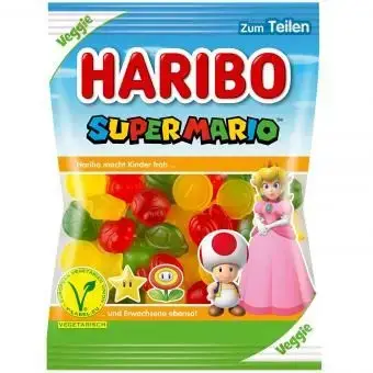 Желейки Haribo Super Mario veggie 175g (11392) фото 1