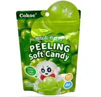 Желейні цукерки Cokoc Peeling Soft Candy Green Grape 75г