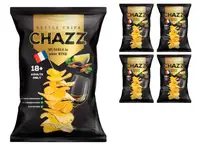 Чіпси CHAZZ зі смаком мідій і білого вина 90г