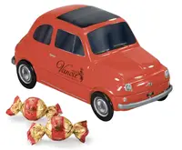 Подарунковий набір цукерок в машинці Cartone 5 Fiat 500 Colori Assortiti різнокольорове асорті 1x205 г.