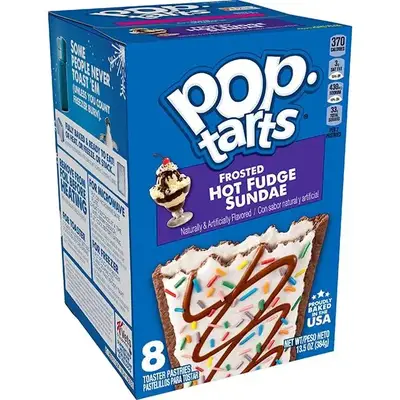 Тости Pop-Tarts Frosted Hot Fudge Sundae 384g (4828) фото 1