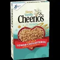 Сухий сніданок Honey Vanilla Cheerios Gluten Free Cereal 513 g (термін придатності до 29.12.2023)
