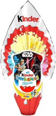 Шоколадное яйцо Киндер Kinder GranSorpresa Gigante Star Wars Звездные войны 320 г. (8230) фото 1