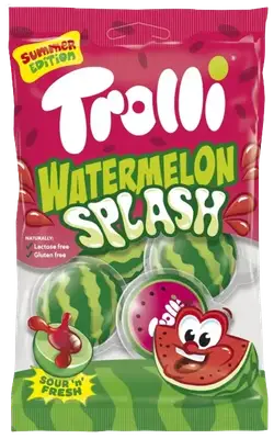 Желейні цукерки Trolli Watermelon Splash 75 г (6733) фото 1