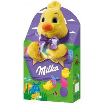 Пасхальний подарунок з іграшкою Milka Magic Mix Курочка 96g (11293) фото 1