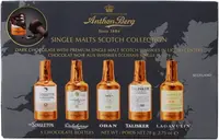 Шоколадні пляшечки з віскі Anthon Berg Single Malt Whisky Liqueurs 5шт, 78г