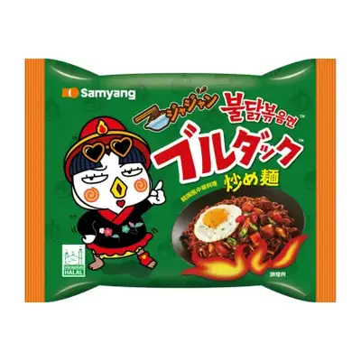 Локшина швидкого приготування Samyang Buldak Jjajang Hot Chicken Ramen 140г (8019) фото 1