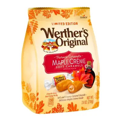 Цукерки Werther's Original Maple Creme Soft Caramels 210 г (7304) фото 1