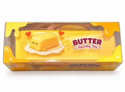 Іграшка-антистрес Сквіш Вершкове Масло Butter Squishy Toy, 1шт (12062) фото 1