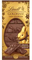 Шоколад Lindt Goldhasen Tafel Edelbitter 120г